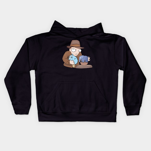 Indiana Go PHP Kids Hoodie by MariaNinfa